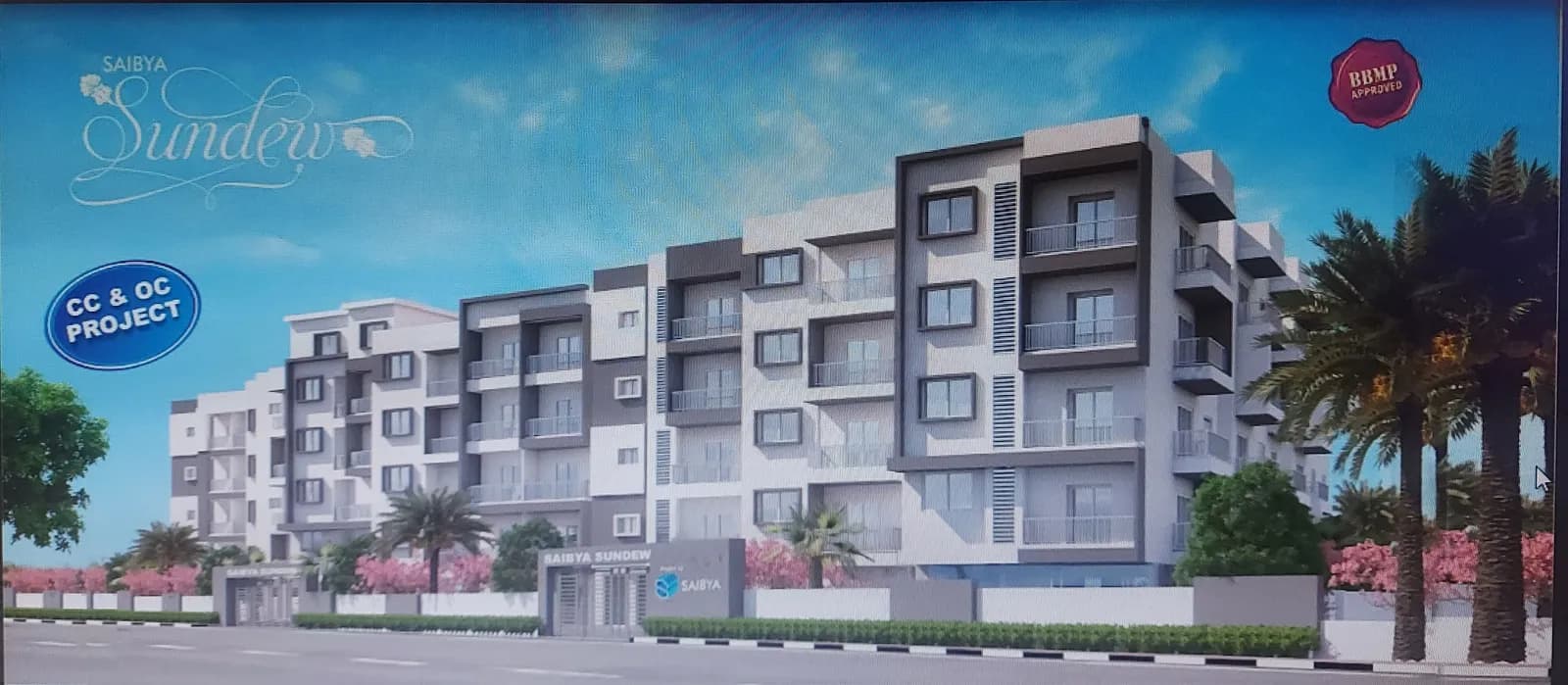 Saibya Sundew: Site photo filed with Karnataka RERA