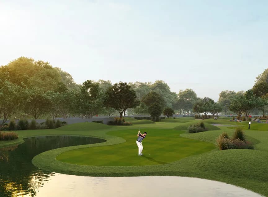Arvind The Park: Executive golf course venue at The Park (artist’s impression)