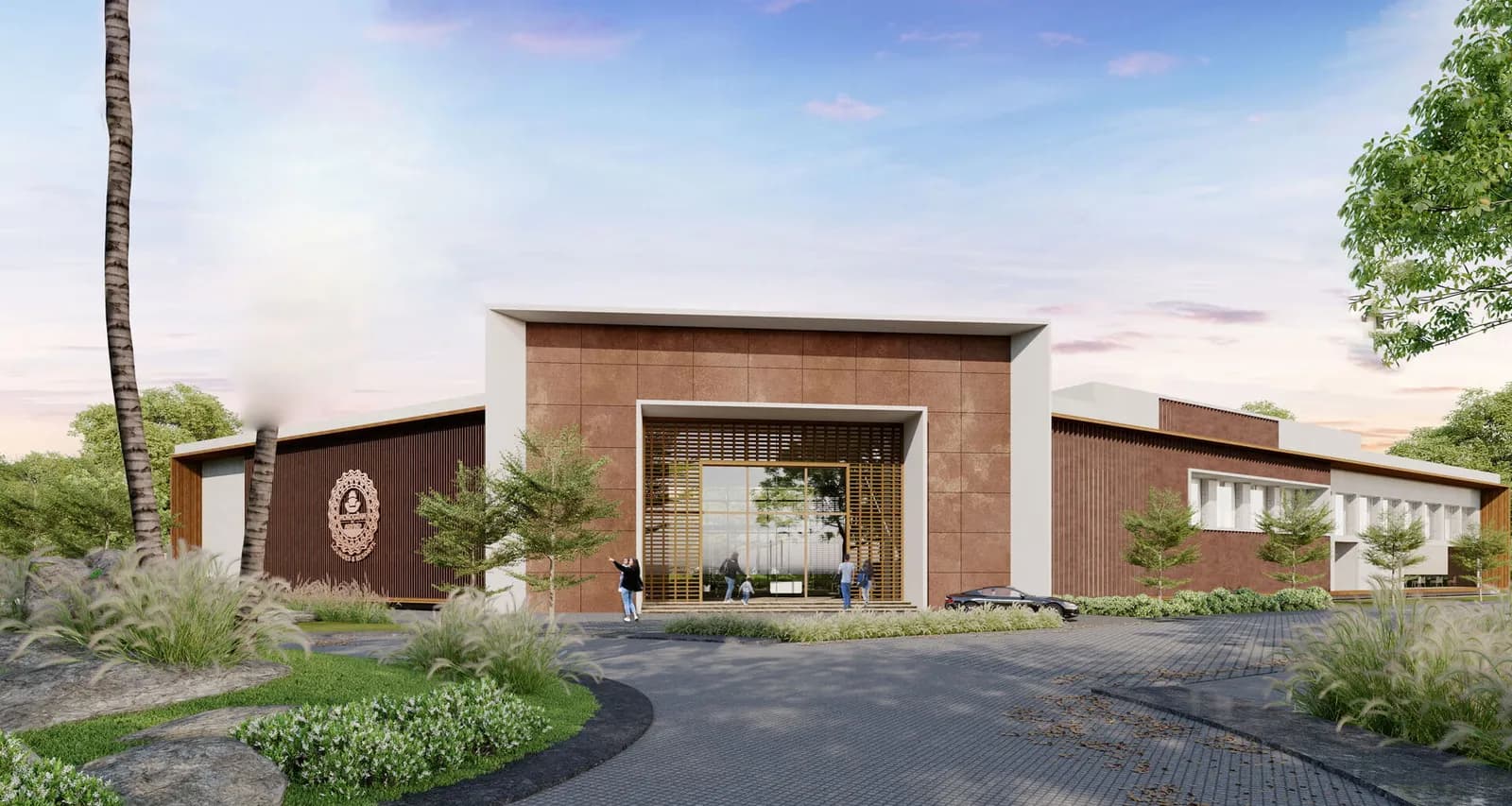 Arvind The Park: Premium residential villa plots layout Devanahalli (artist’s impression)