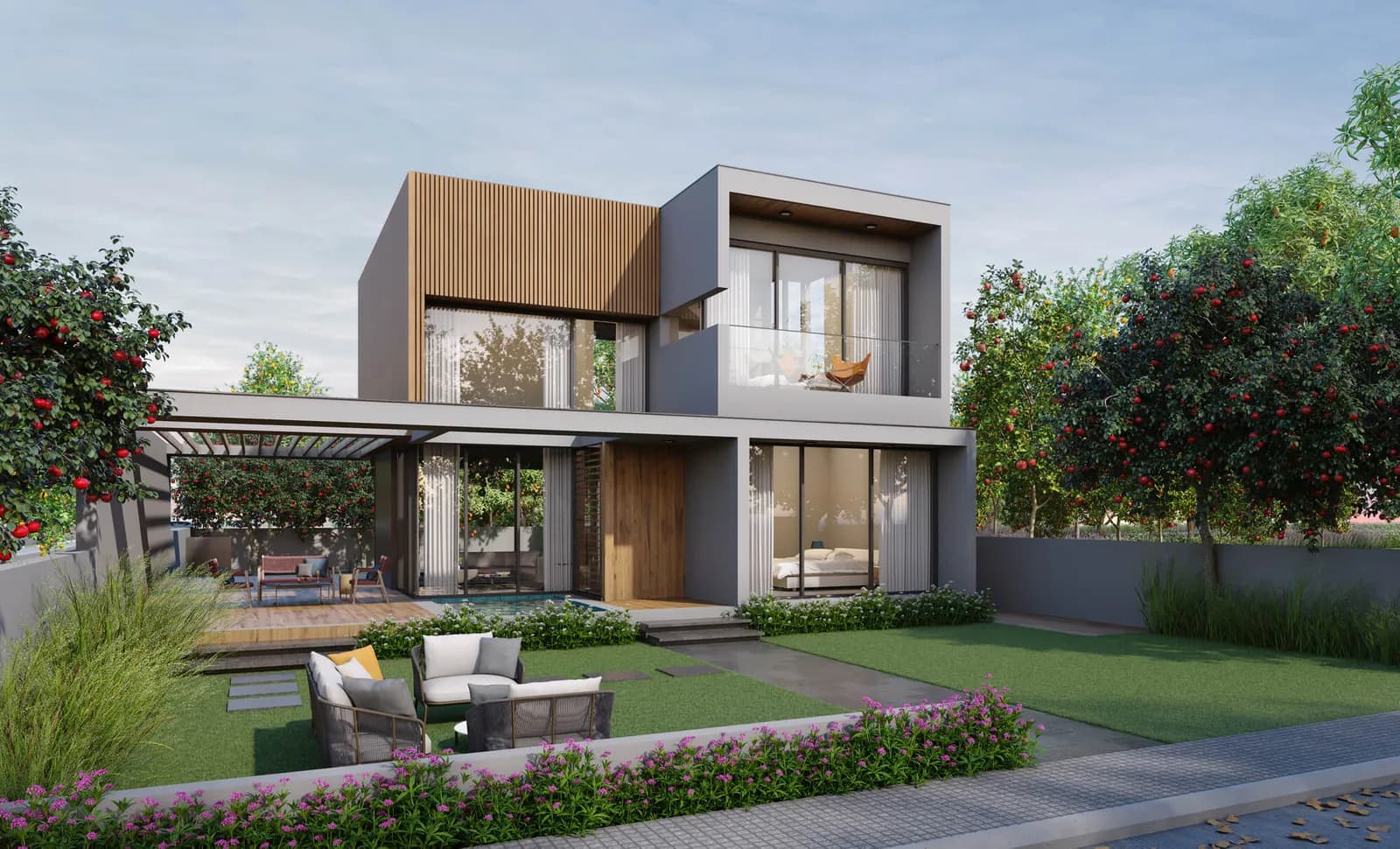 Arvind Orchards: Luxury villa plot in Devanahalli with mature orchard setting (artist’s impression)