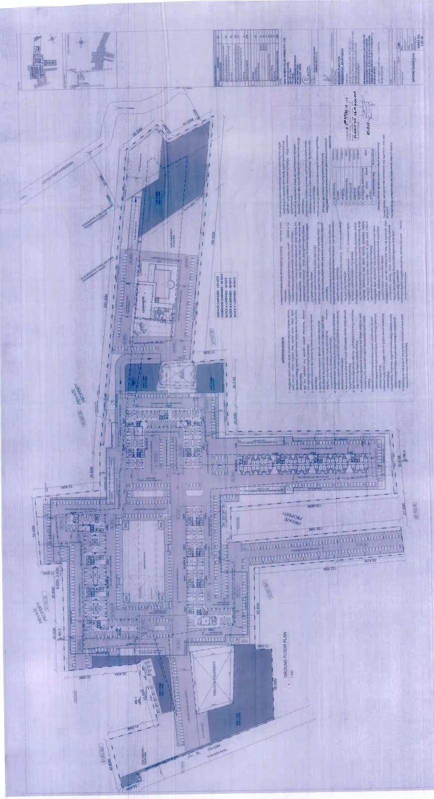 VBHC Haven of Joy: Ground Floor Plan (filed with Karnataka RERA)