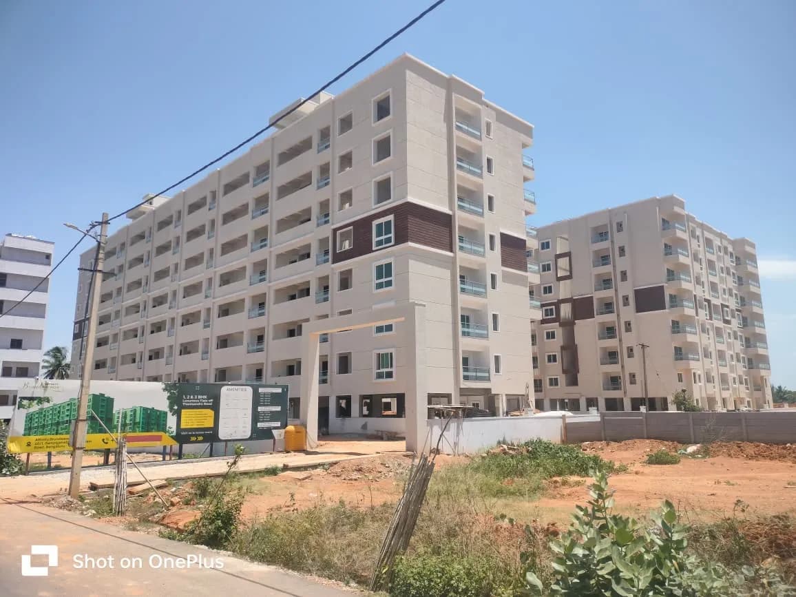 Affinity Brundaavana: Site photo filed with Karnataka RERA