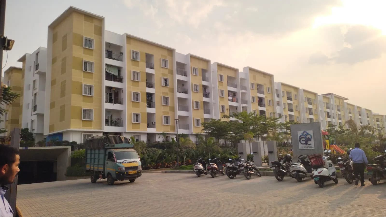 GRC Shreekrish: Site photo filed with Karnataka RERA