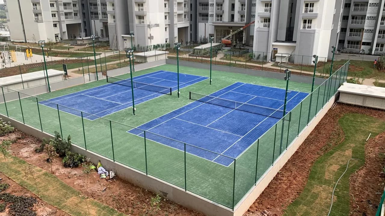 Meridian Park: Site photo filed with Karnataka RERA