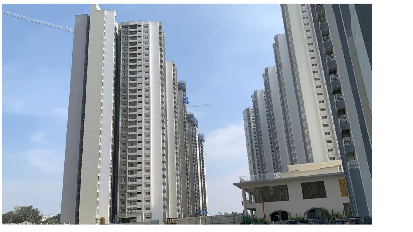 Meridian Park: Site photo filed with Karnataka RERA