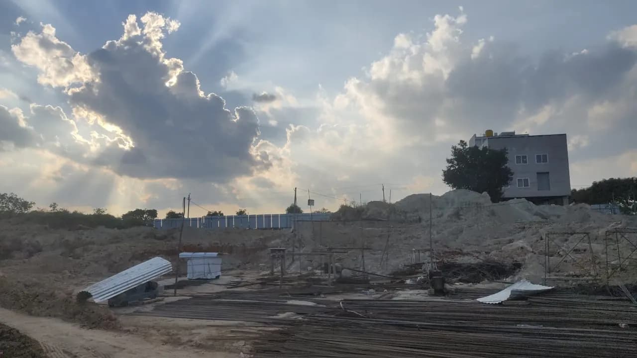 Shriram 107southeast - Phase 3: Site photo filed with Karnataka RERA