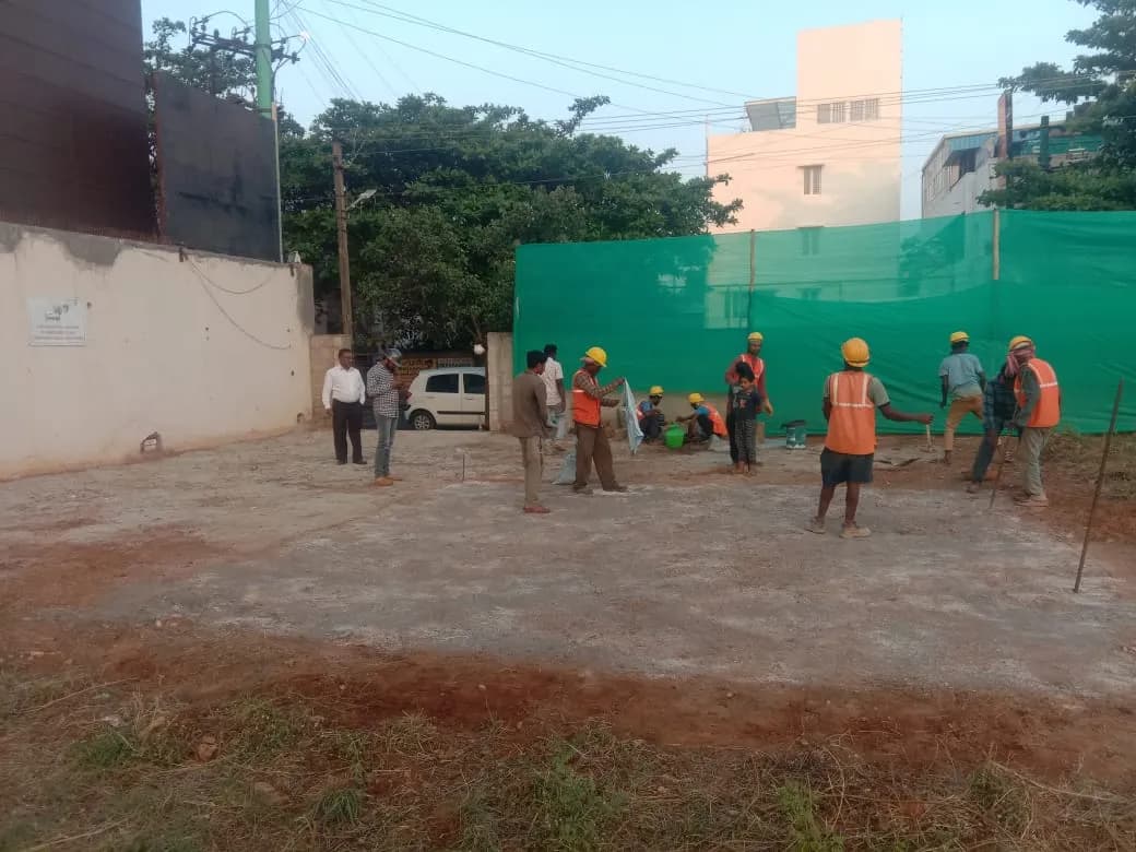 Sankalp Windsor House: Site photo filed with Karnataka RERA