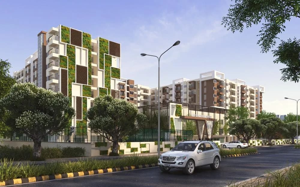 Green Boulevard: Site photo filed with Karnataka RERA