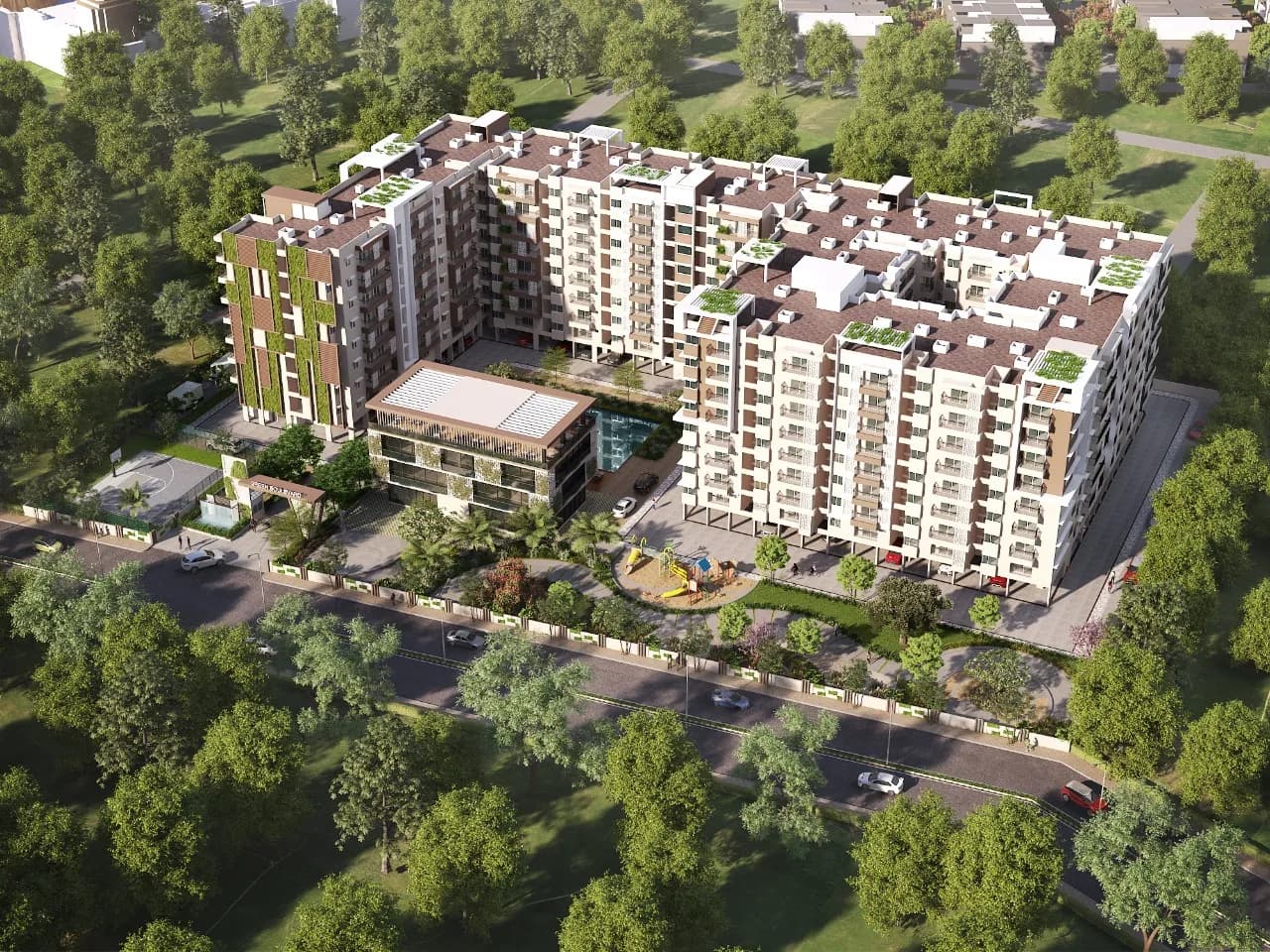 Green Boulevard: Site photo filed with Karnataka RERA