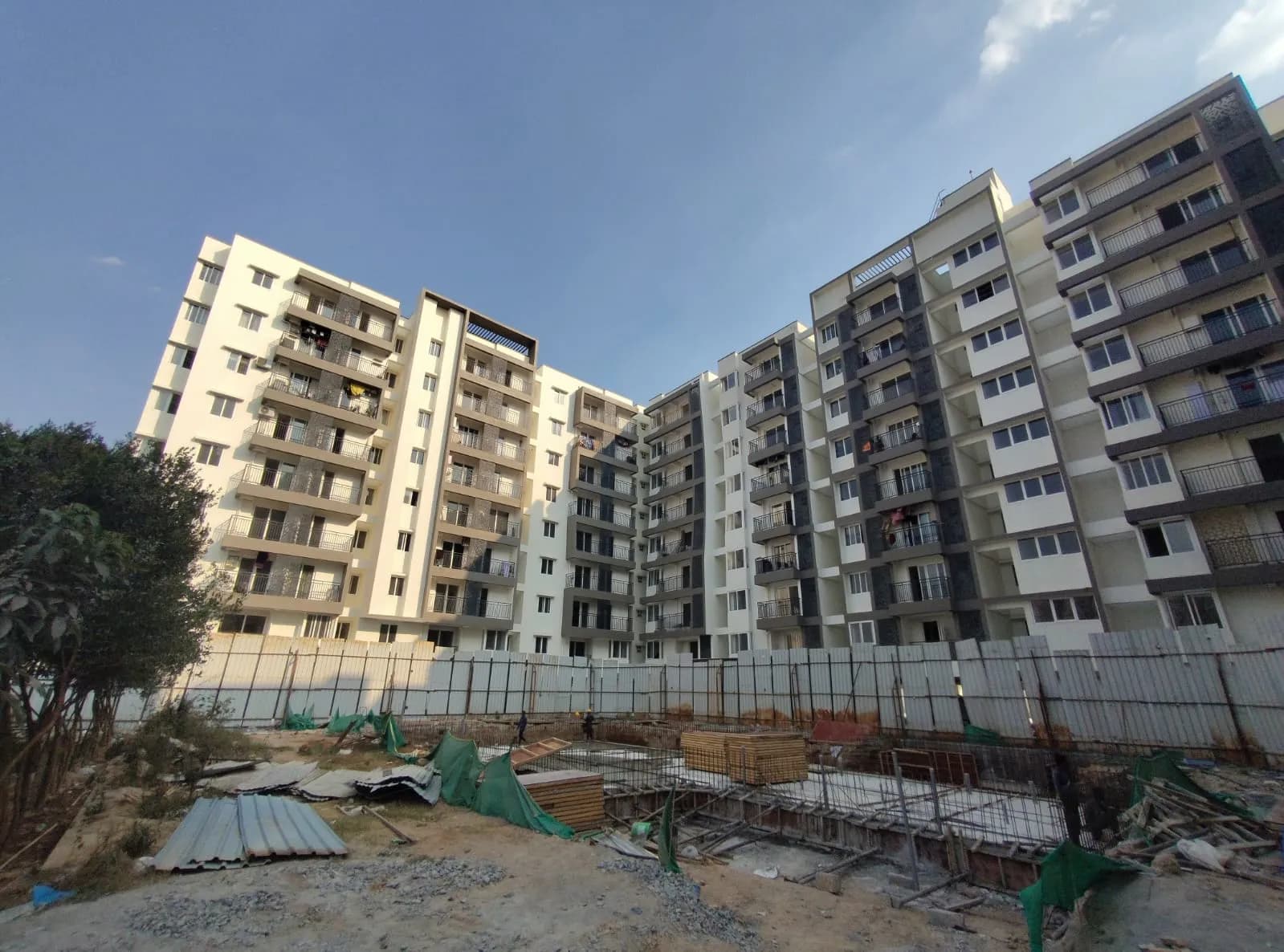 Green Boulevard: Site photo filed with Karnataka RERA