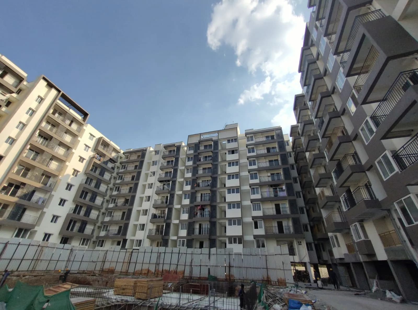 Green Boulevard: Site photo filed with Karnataka RERA