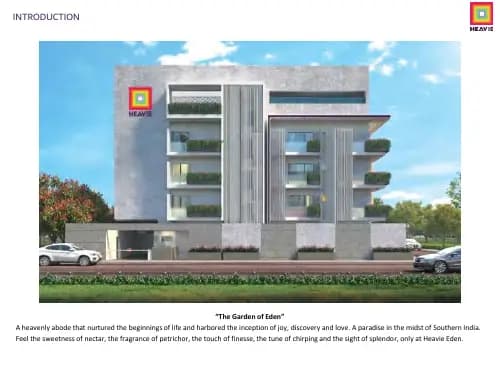 Heavie Eden: Brochure, page 2 (filed with Karnataka RERA)