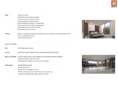 Heavie Eden: Brochure, page 8 (filed with Karnataka RERA)