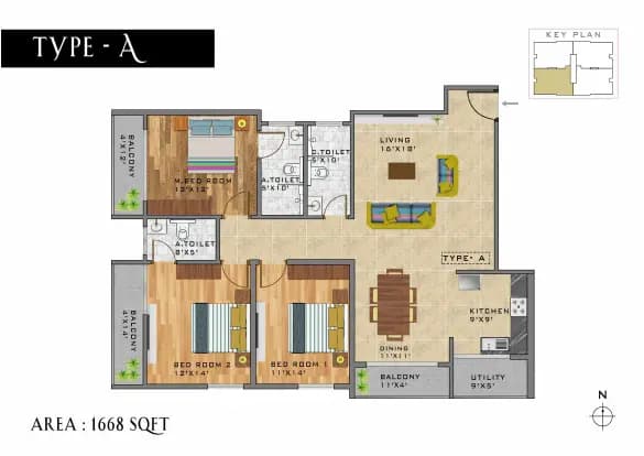 Blisston: Brochure, page 6 (filed with Karnataka RERA)