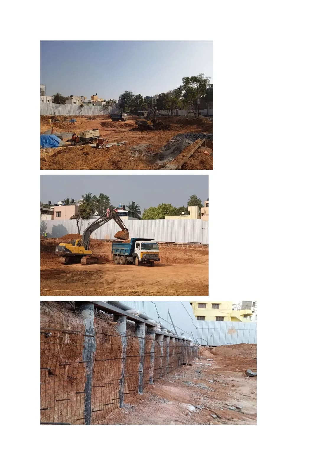 Cornerstone Akhinta Residences: Site photo filed with Karnataka RERA