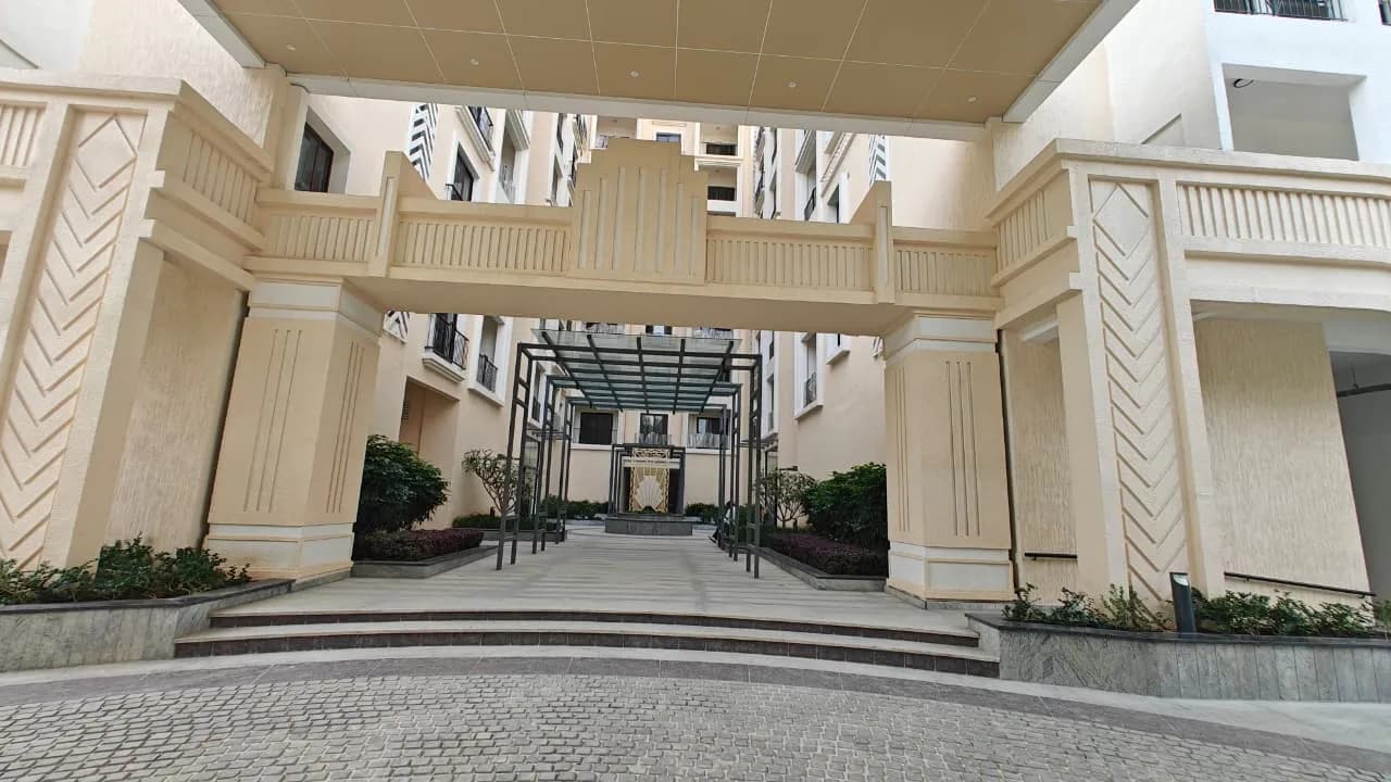Cornerstone Akhinta Residences: Site photo filed with Karnataka RERA