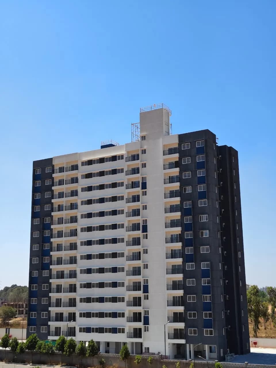 Adarsh Tropica: Site photo filed with Karnataka RERA