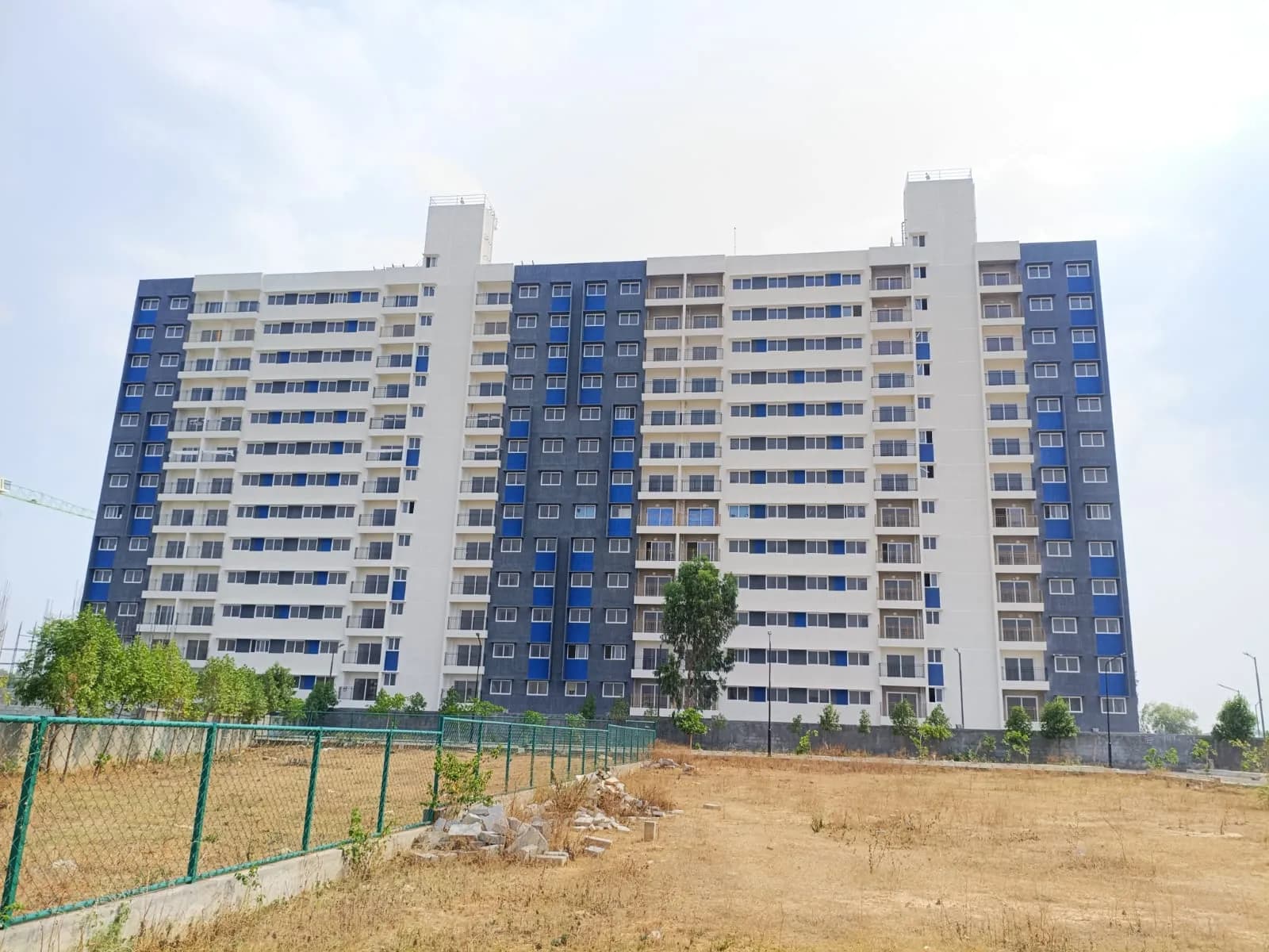 Adarsh Tropica: Site photo filed with Karnataka RERA