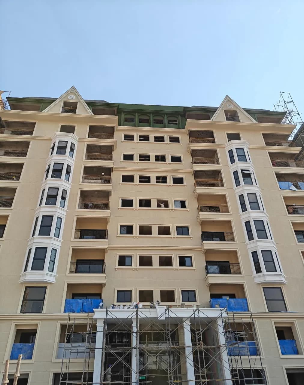 Sobha Victoria park: Site photo filed with Karnataka RERA