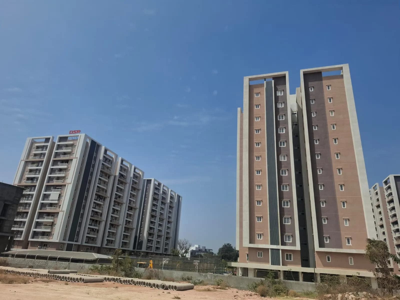 DSR Highland Greenz: Site photo filed with Karnataka RERA