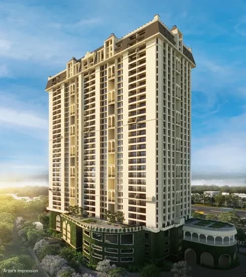 Sobha Royal Crest: Royal Crest elevation view (artist’s impression)