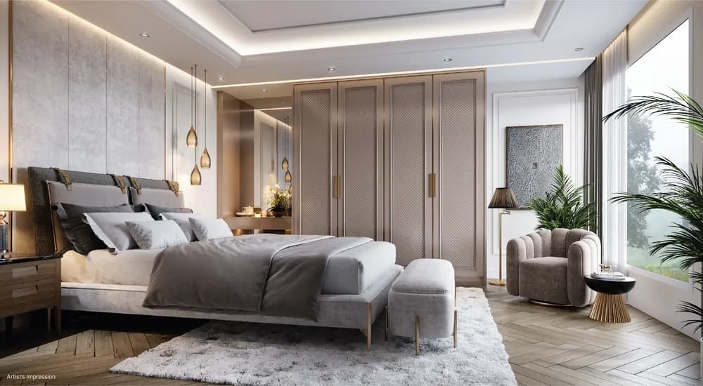 Sobha Royal Crest: Bedroom view at Royal Crest (artist’s impression)
