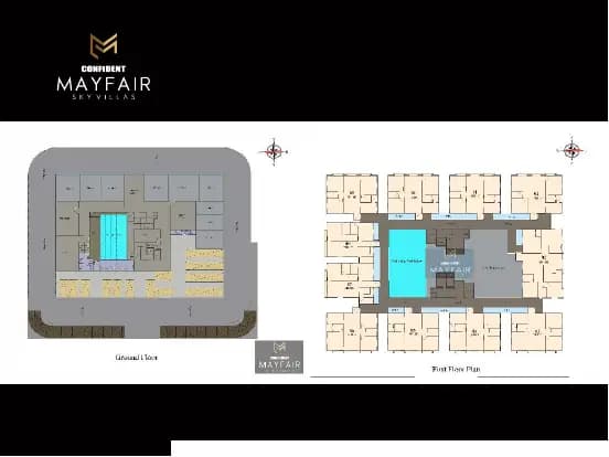 Confident Mayfair: Brochure, page 8 (filed with Karnataka RERA)