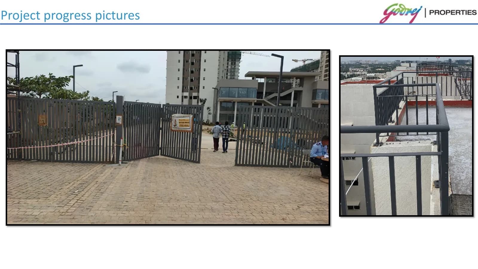Godrej Splendour: Site photo filed with Karnataka RERA
