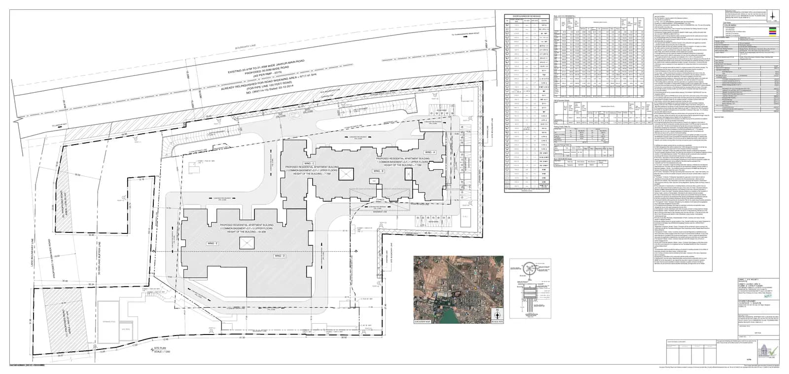 Assetz Soho & Sky: Approved Building/Plotting Plan (filed with Karnataka RERA)