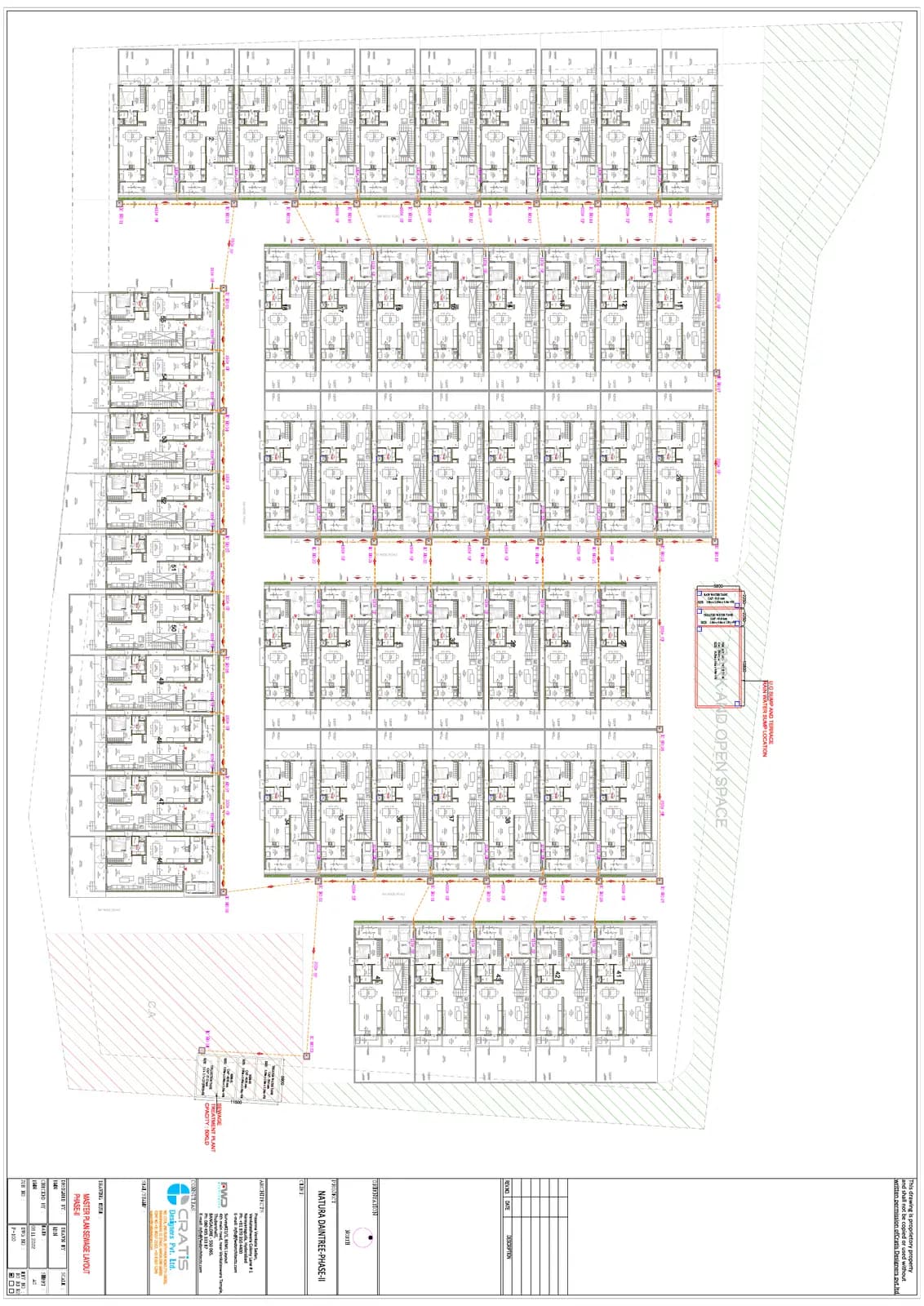 Natura Daintree - II: Demarcation of STP (filed with Karnataka RERA)