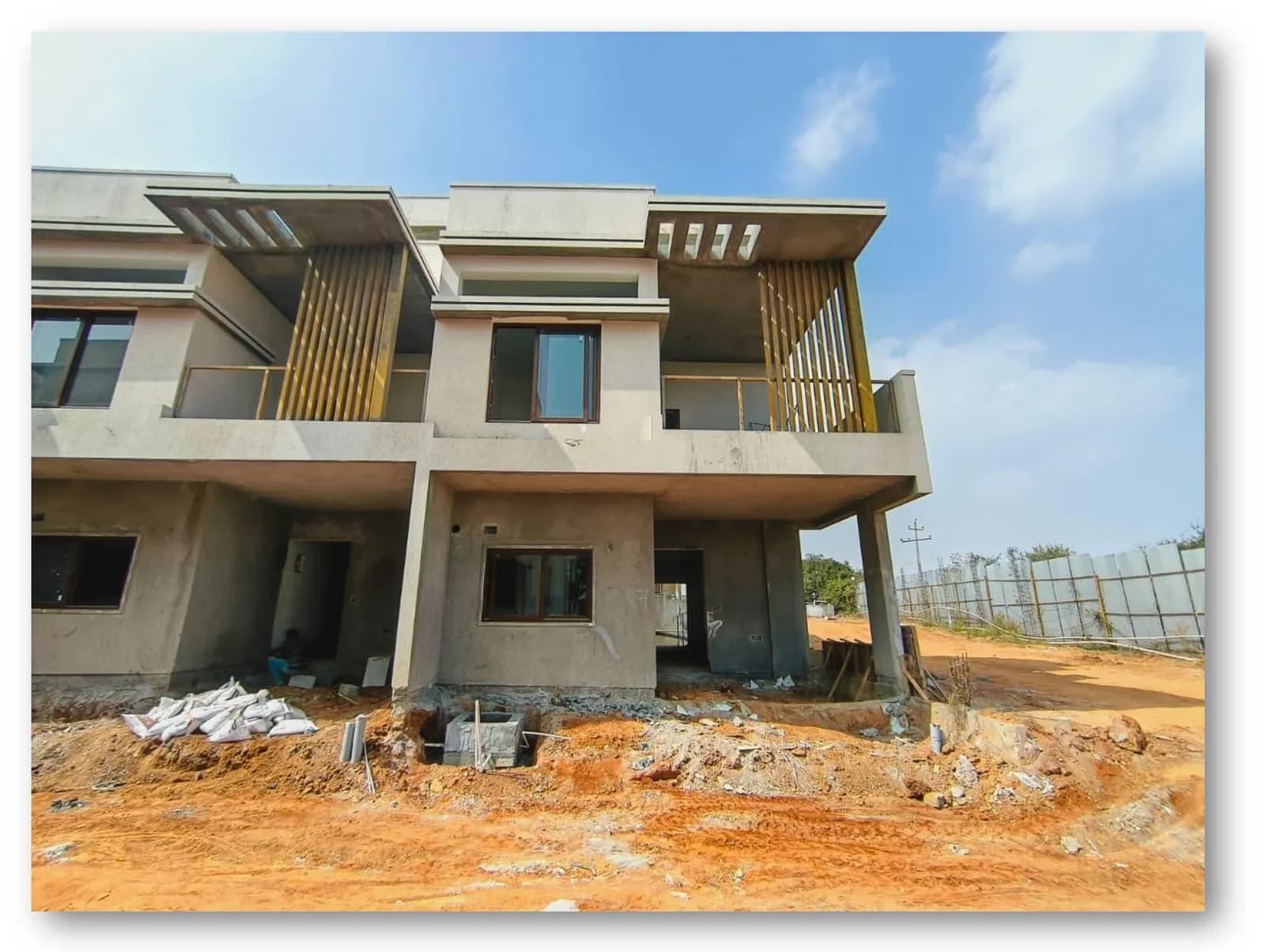 Natura Daintree - II: Site photo filed with Karnataka RERA