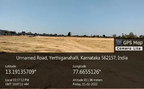 Swaram: Site photo filed with Karnataka RERA