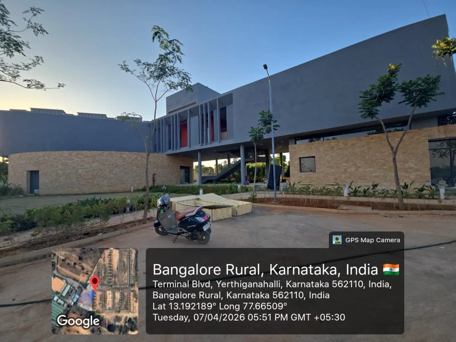 Swaram: Site photo filed with Karnataka RERA