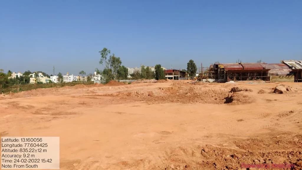 After The Rain-Phase Iic: Site photo filed with Karnataka RERA