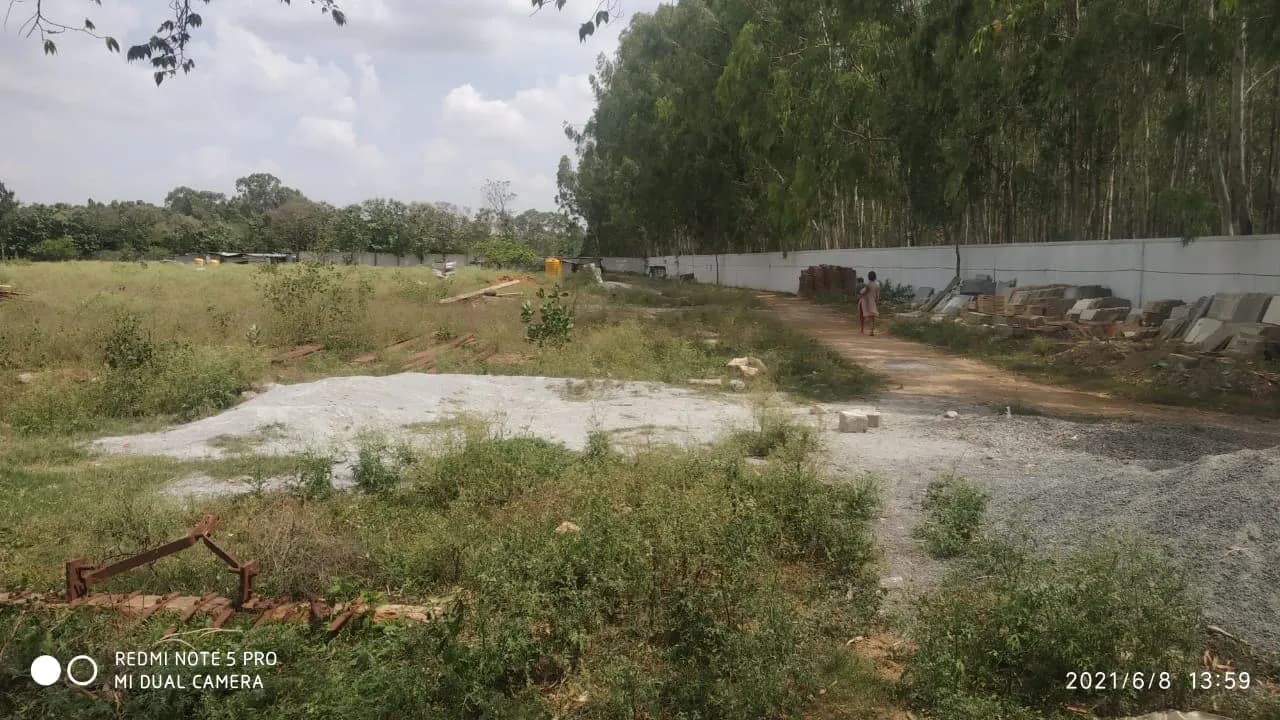 Sekhar Oakwoods: Site photo filed with Karnataka RERA