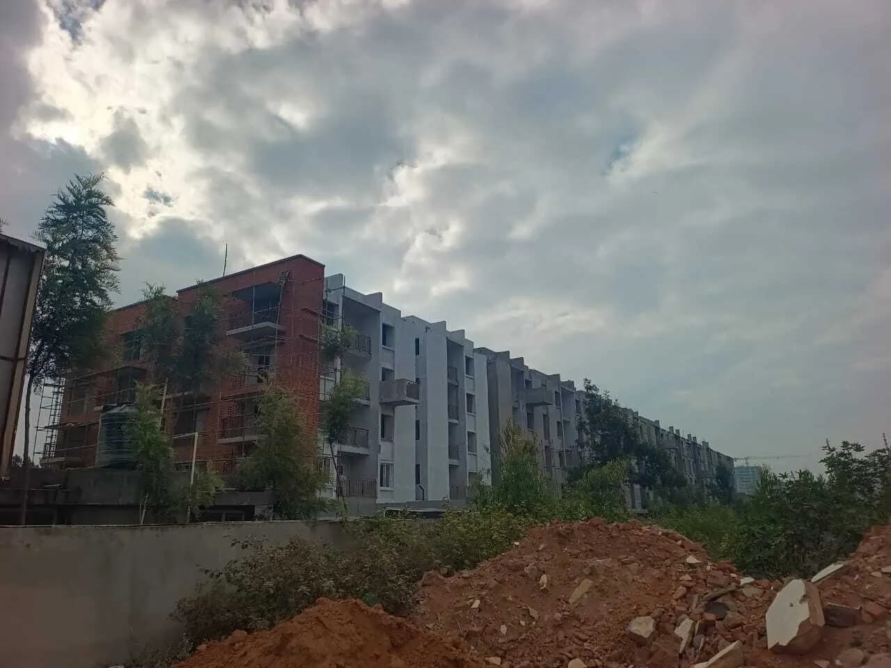 Sekhar Oakwoods: Site photo filed with Karnataka RERA