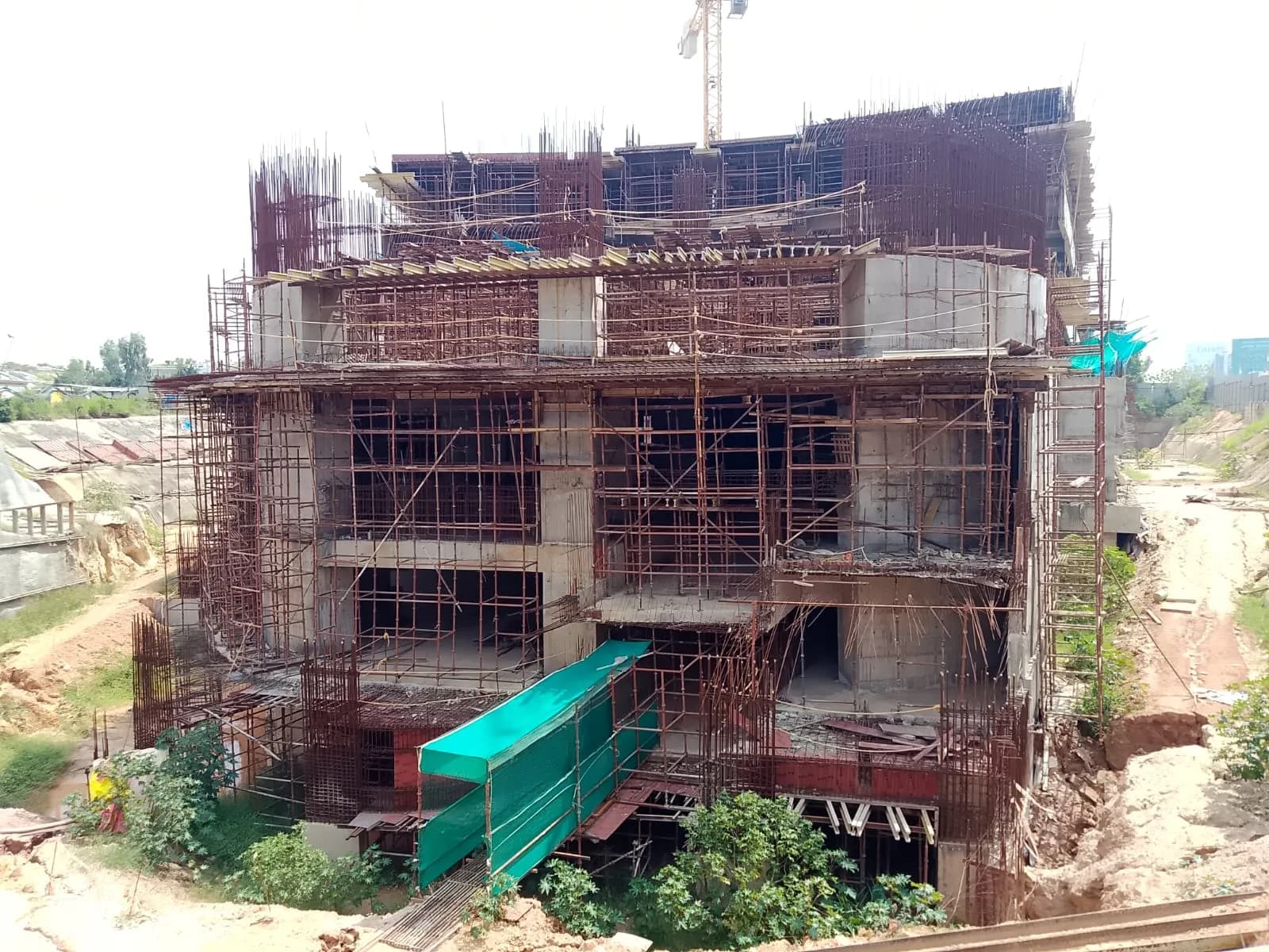 After The Rain Commercial: Site photo filed with Karnataka RERA