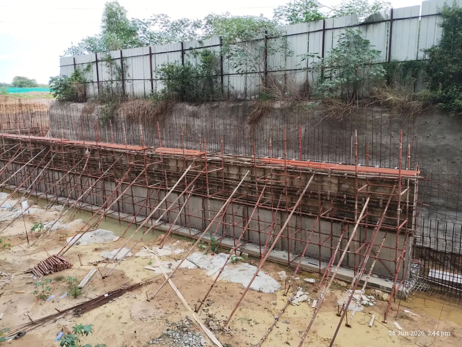 In that Quiet Earth: Site photo filed with Karnataka RERA