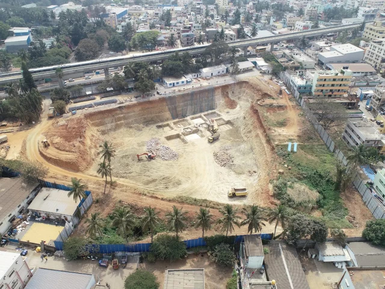 Purva Zentech: Site photo filed with Karnataka RERA