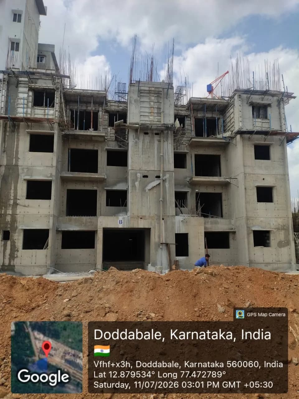 Jito Ranka Nagar: Site photo filed with Karnataka RERA