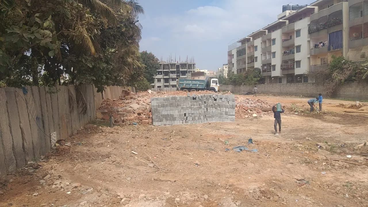 Vikyath Elegant: Site photo filed with Karnataka RERA