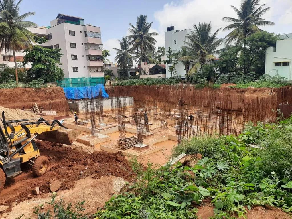 Pavani Heights: Site photo filed with Karnataka RERA