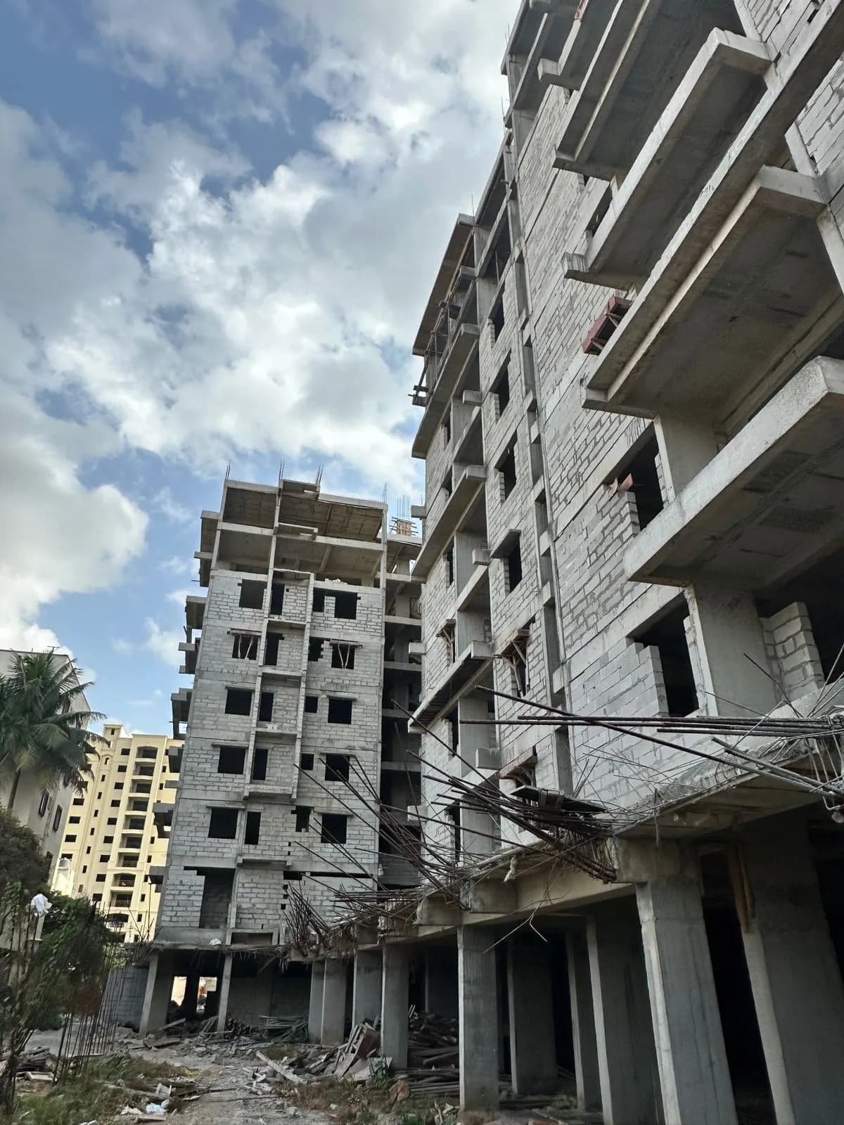 Pavani Heights: Site photo filed with Karnataka RERA