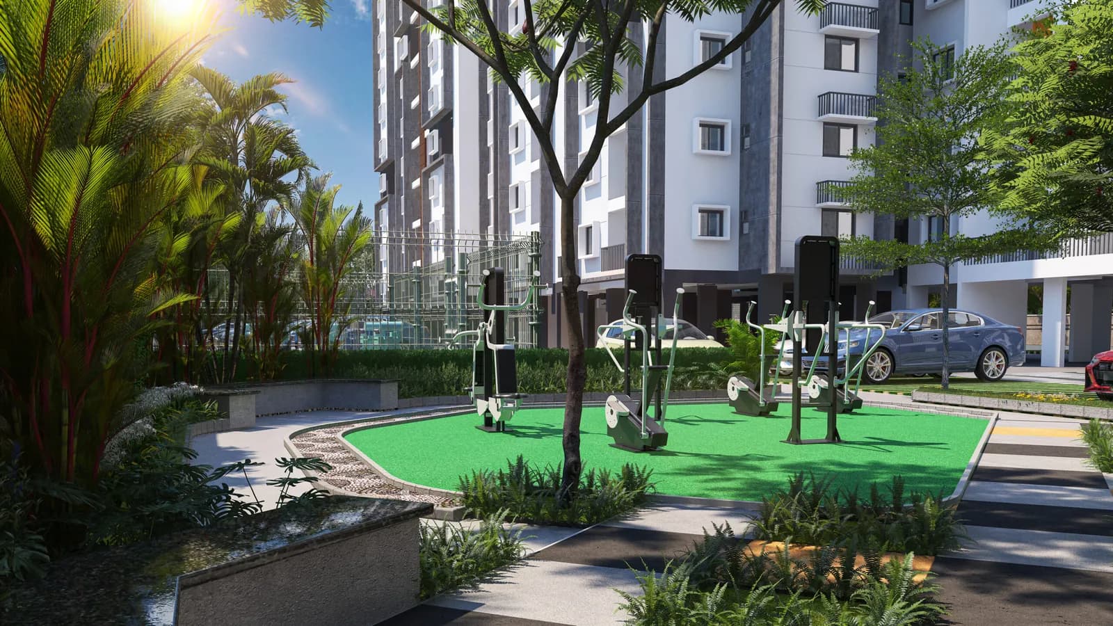 Sattva Bliss: Swimming pool amenity (artist’s impression)