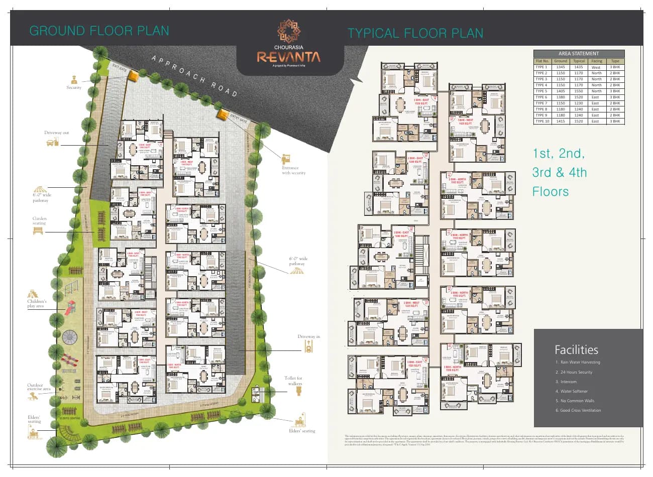 Chourasia Revanta: Brochure, page 4 (filed with Karnataka RERA)