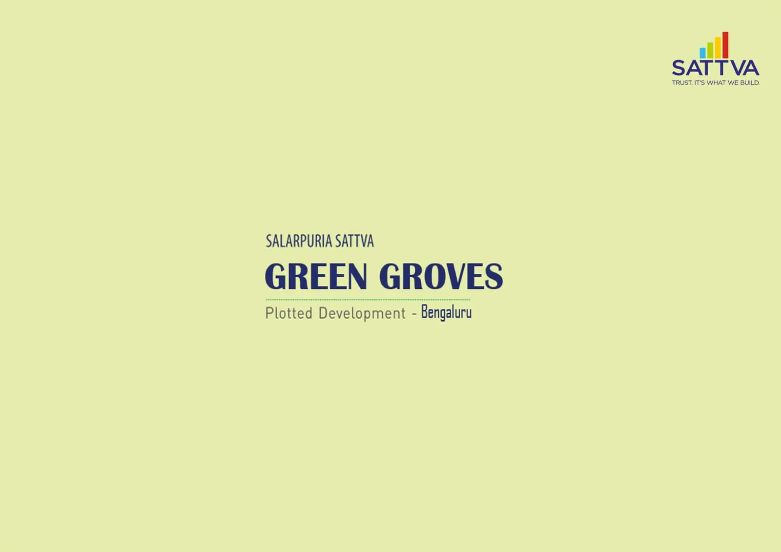 Green Groves: Brochure, page 1 (filed with Karnataka RERA)