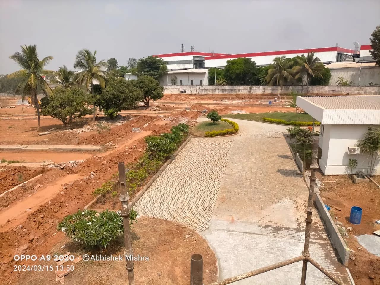 Green Groves: Site photo filed with Karnataka RERA