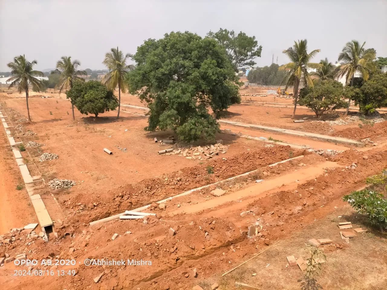Green Groves: Site photo filed with Karnataka RERA