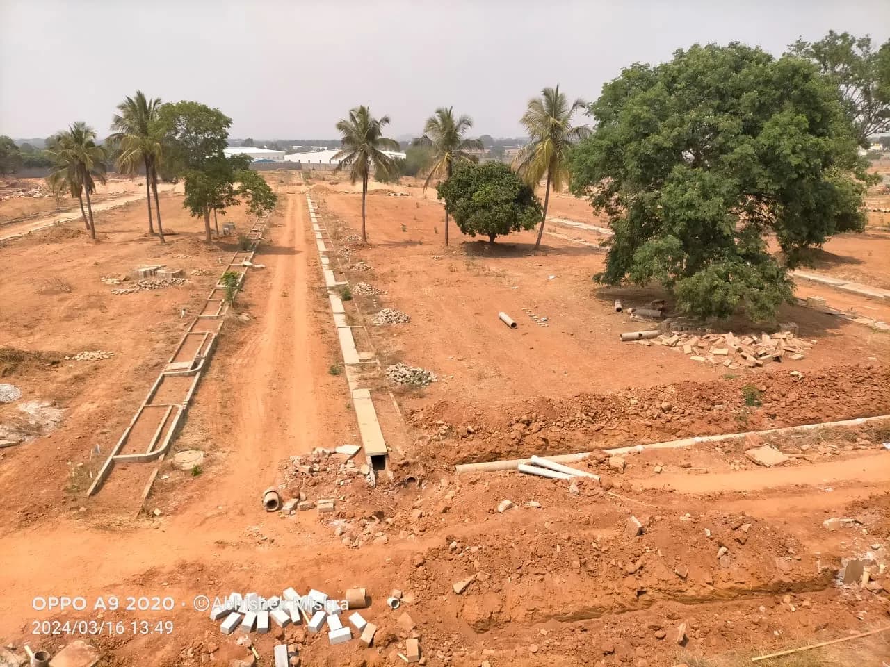 Green Groves: Site photo filed with Karnataka RERA