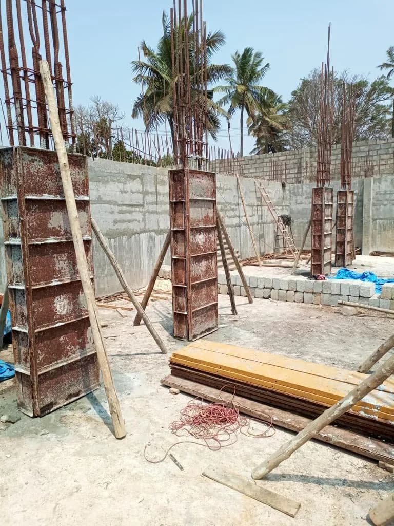 Mathapathi Grand Field: Site photo filed with Karnataka RERA